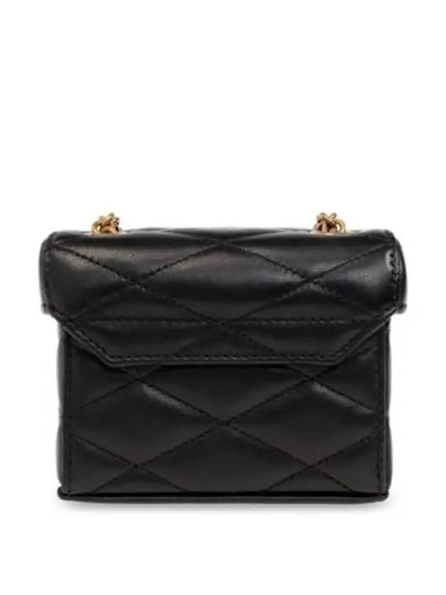 YSL Micro Box Chain Leather Mini Bag Black - SAINT LAURENT - BALAAN 4