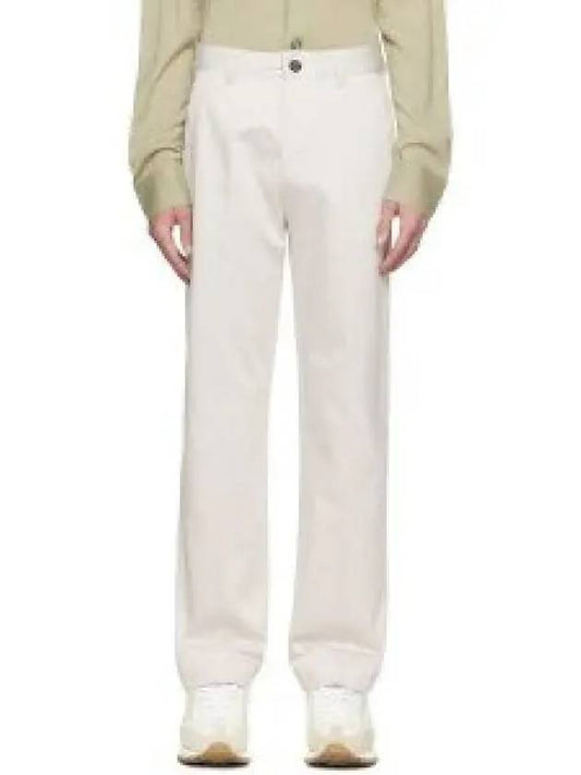 Tailored Straight Pants White - AMI - BALAAN 2