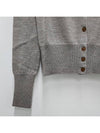 Bea Logo Wool Cardigan Stone - VIVIENNE WESTWOOD - BALAAN 6