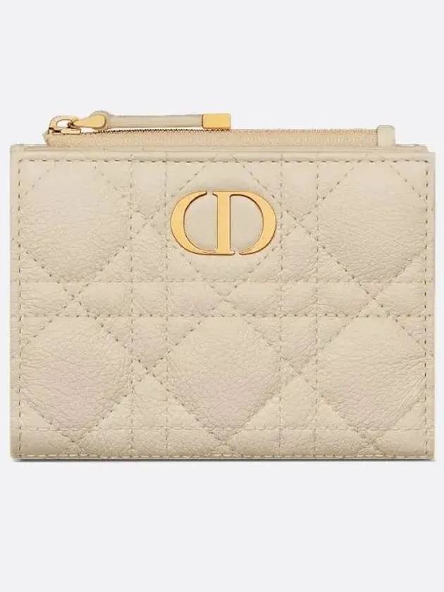 Caro Dahlia Half Wallet Ivory - DIOR - BALAAN 2