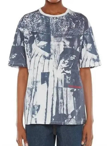 Art print short sleeve t shirt 271862 - ALEXANDER MCQUEEN - BALAAN 1