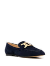 Women's Kate Suede Loafers Blue - TOD'S - BALAAN 3