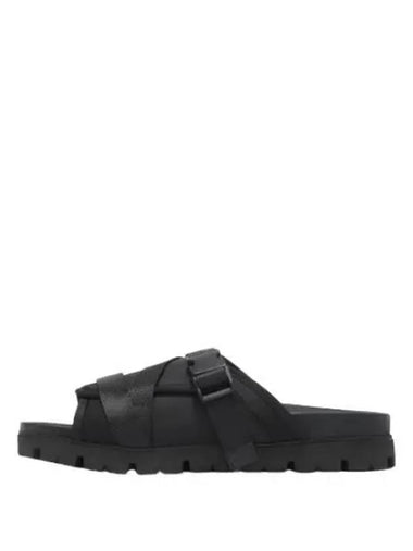 buckle detail sandal slippers - PRADA - BALAAN 1