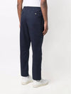 Cotton Straight Pants Blue - POLO RALPH LAUREN - BALAAN 3