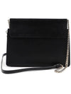 Faye Suede Chain Mini Shoulder Bag Black - CHLOE - BALAAN 5