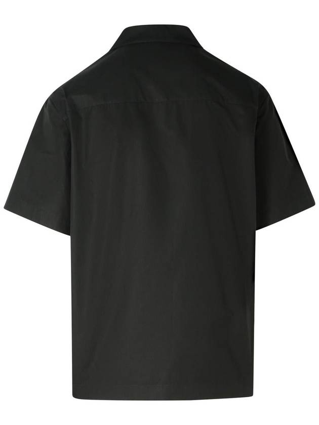 Jil Sander Black Cotton Shirt - JIL SANDER - BALAAN 3