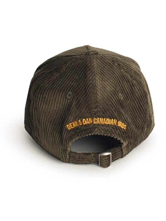 DSQUARED2 Green Cotton Cap - DSQUARED2 - BALAAN 3