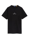 Embroidered Logo Cotton Short Sleeve T-shirt Black - POLO RALPH LAUREN - BALAAN 2