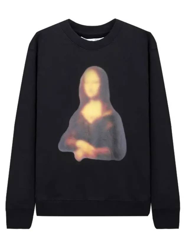 Mona Lisa Overfit Sweatshirt - OFF WHITE - BALAAN.