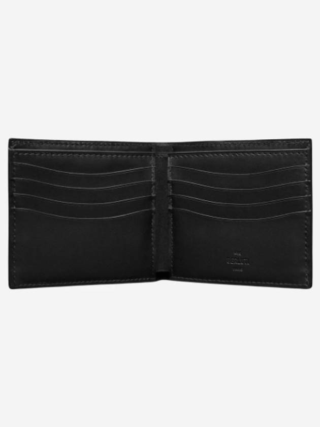 Men s Scritto Slim Leather Wallet Kakao MAKORE - BERLUTI - BALAAN 3