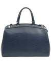 E Vuitton Navy Epi Leather Brea MM 2WAY M40821 - LOUIS VUITTON - BALAAN 1