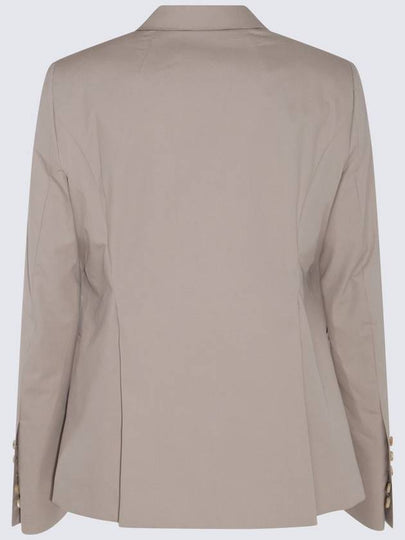 Rick Owens Beige Cotton Blazer - RICK OWENS - BALAAN 2