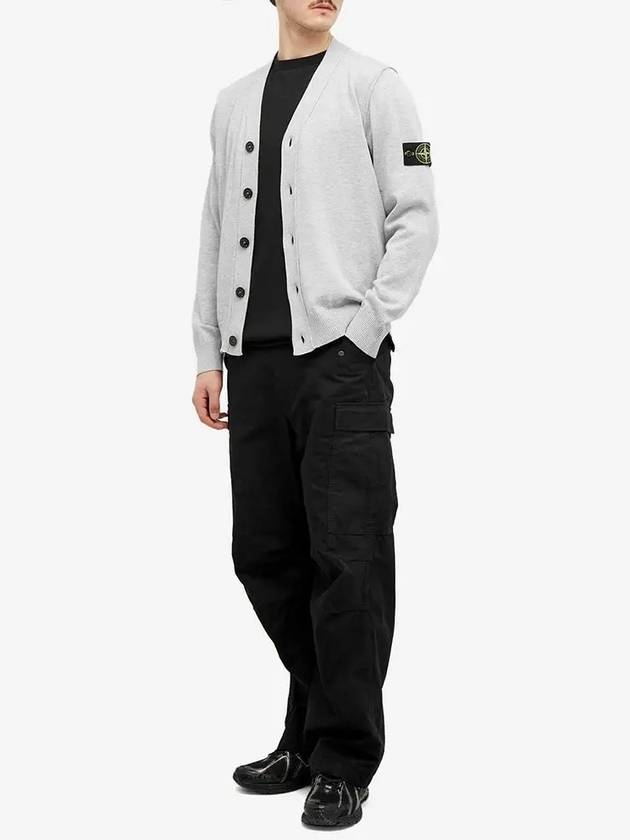 Stone Island Soft Cotton Cardigan 8015516B2 V0M67 - STONE ISLAND - BALAAN 5