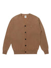 Wool 100% Cardigan Camel - SOLEW - BALAAN 2