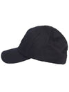 Embroidered Logo Ball Cap Black - CP COMPANY - BALAAN 5