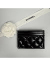 Glossy CC Card Holder Slot Black AP4264B1821894305 - CHANEL - BALAAN 4