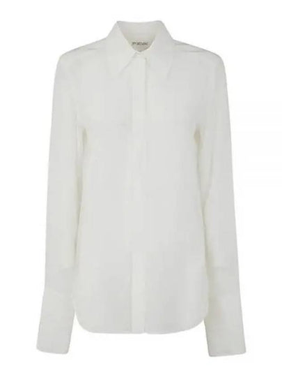 Lelia Silk Blouse White - MAX MARA - BALAAN 2