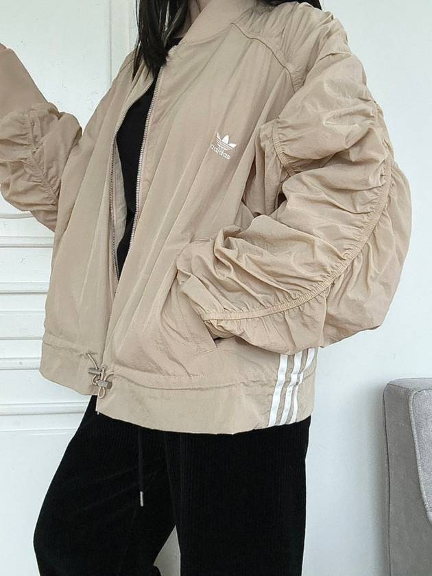 Originals Lightweight Bomber Jacket Brown - ADIDAS - BALAAN 6