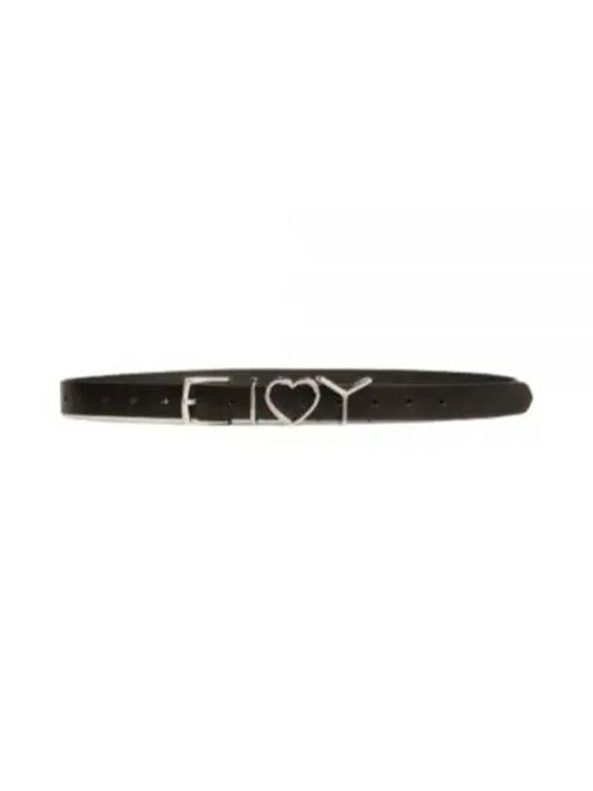 Y Project Y HEART BELT 25MM BELT11S24 BLASI Y heart belt - Y/PROJECT - BALAAN 1