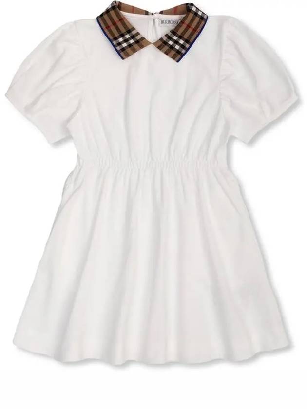 Kids One Piece 8073165 WHITE - BURBERRY - BALAAN 2