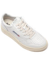 Medalist Leather Low Top Sneakers White - AUTRY - BALAAN 4