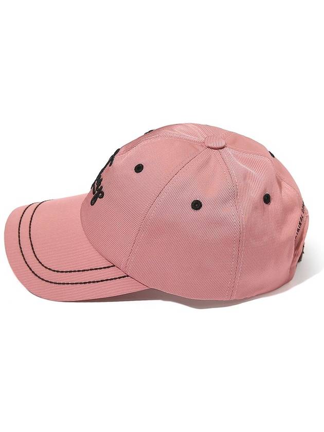 Drawing Simple Logo Stitch Cap Pink - OGARP - BALAAN 4