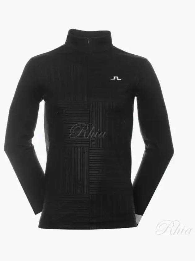 Golf Danny Debossed Mid Layer AMJS07869 9999 Men's Danny Debossed Mid Layer - J.LINDEBERG - BALAAN 2