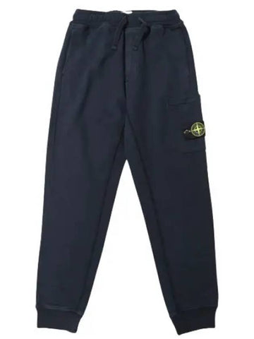 Brushed Cotton Fleece Cargo Jogger Pants Regular Fit Men s Training - STONE ISLAND - BALAAN 1