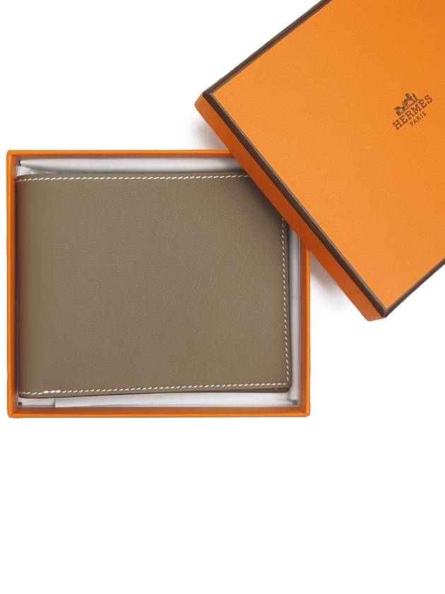 Half wallet Citizen twill silk Etof Swift full set - HERMES - BALAAN 2