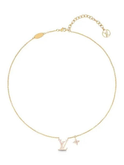 LV Iconic Enamel Necklace Gold - LOUIS VUITTON - BALAAN 2