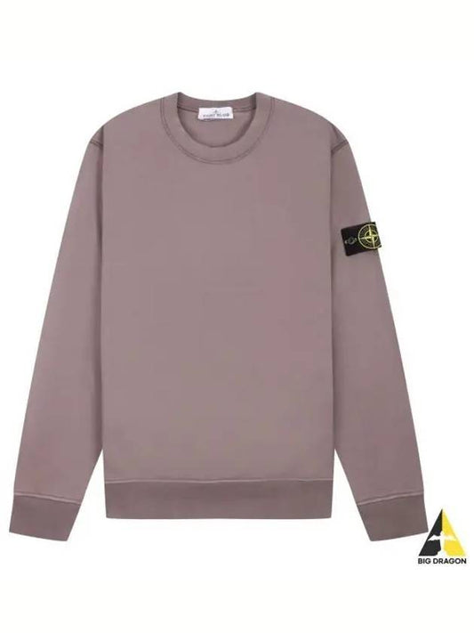 Wappen Patch Garment Dyed Sweatshirt Grey - STONE ISLAND - BALAAN 2