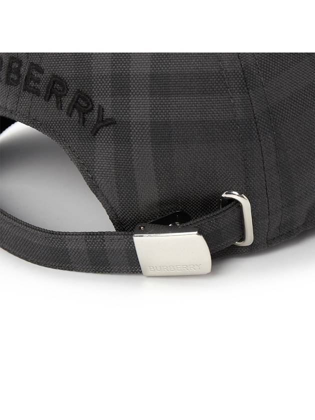 Vintage Check Ball Cap Grey - BURBERRY - BALAAN 8