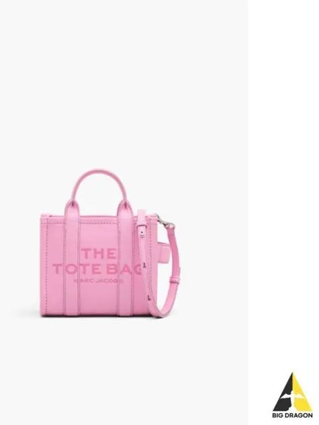 Leather Tote Bag The Mini Fluro Candy Pink MBBAW23034PCH - MARC JACOBS - BALAAN 1