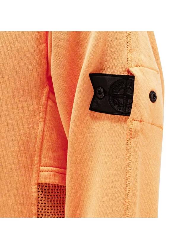 Wappen Shadow Project Mesh Long Sleeve T-Shirt Orange - STONE ISLAND - BALAAN 5