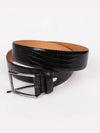 IKALOOK ITALY Square Leather Suit Belt BE105 - IKALOOOK - BALAAN 3