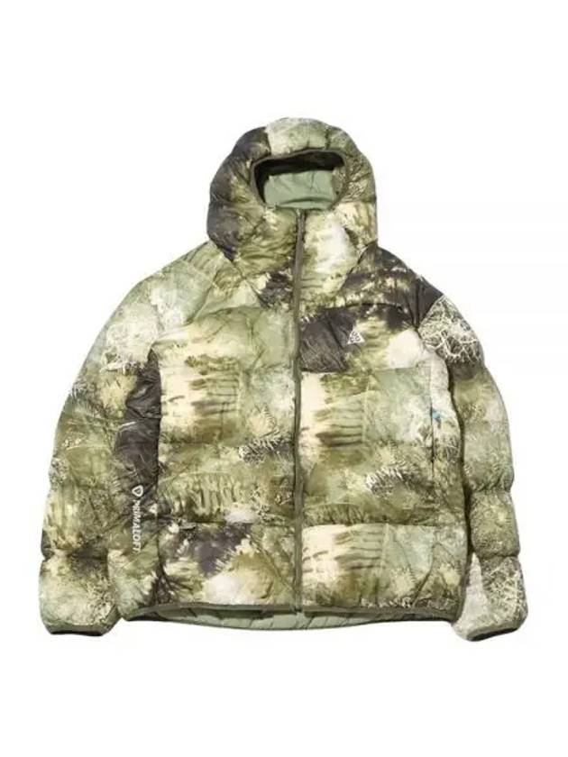 ACG Therma Fit ADV Luna Lake Puffer Loose Hooded Jacket Oil Green Medium Olive Asia - NIKE - BALAAN 2