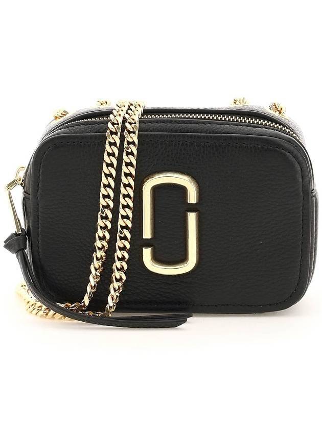 Glam Shot 17 Chain Cross Bag Black - MARC JACOBS - BALAAN 1