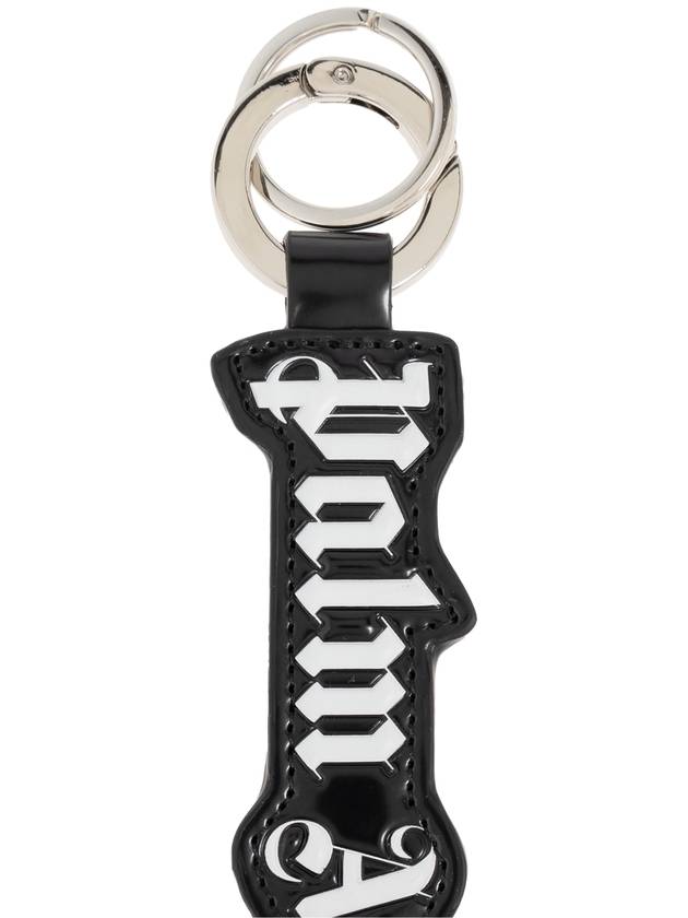 Palm Angels Keychain With Logo, Men's, Black - PALM ANGELS - BALAAN 3