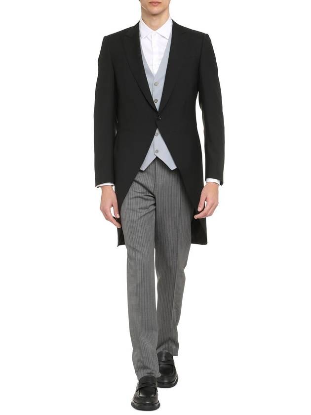 Canali Wool Tailored Jacket - CANALI - BALAAN 3