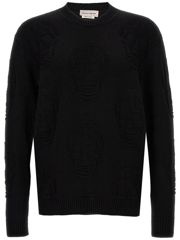 Skull Knit Cotton Jumper 775862Q1A711000 B0710986993 - ALEXANDER MCQUEEN - BALAAN 2