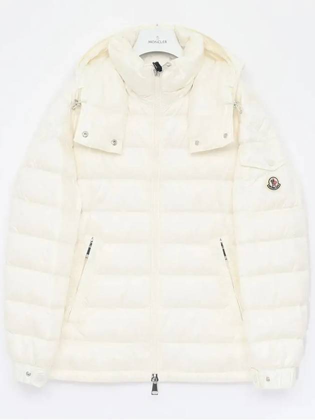 Dalles patch logo hooded padded women s jacket 1A00065 595ZZ 034 - MONCLER - BALAAN 1