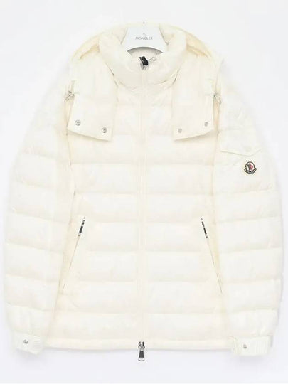 Dalles patch logo hooded padded women s jacket 1A00065 595ZZ 034 - MONCLER - BALAAN 2