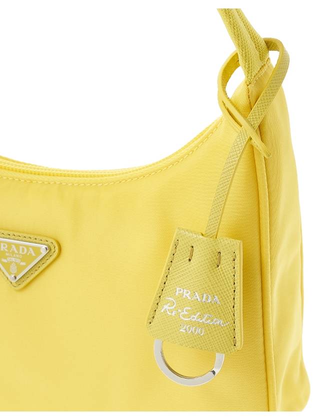 Re-Edition 2000 Re-Nylon Mini Bag Citron Green - PRADA - BALAAN 8