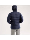 Cerium Logo Hooded Padding Navy - ARC'TERYX - BALAAN 5