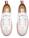 RWB Cupsole Rubber Calfskin Trainer Sneakers White - THOM BROWNE - BALAAN 2