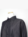 Charcoal gray pure cotton men s shirt 105 - MAX MARA - BALAAN 4