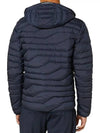 Men's Cliff Light Down Hooded Jacket Navy - J.LINDEBERG - BALAAN 3