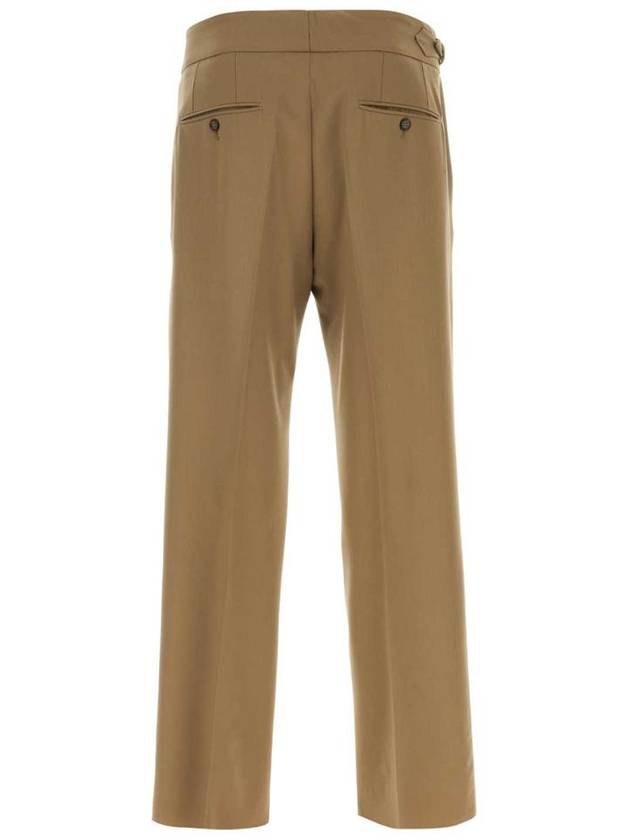 Straight Pants GP07DT FUBGC M0172 NEUTRALS - DOLCE&GABBANA - BALAAN 3