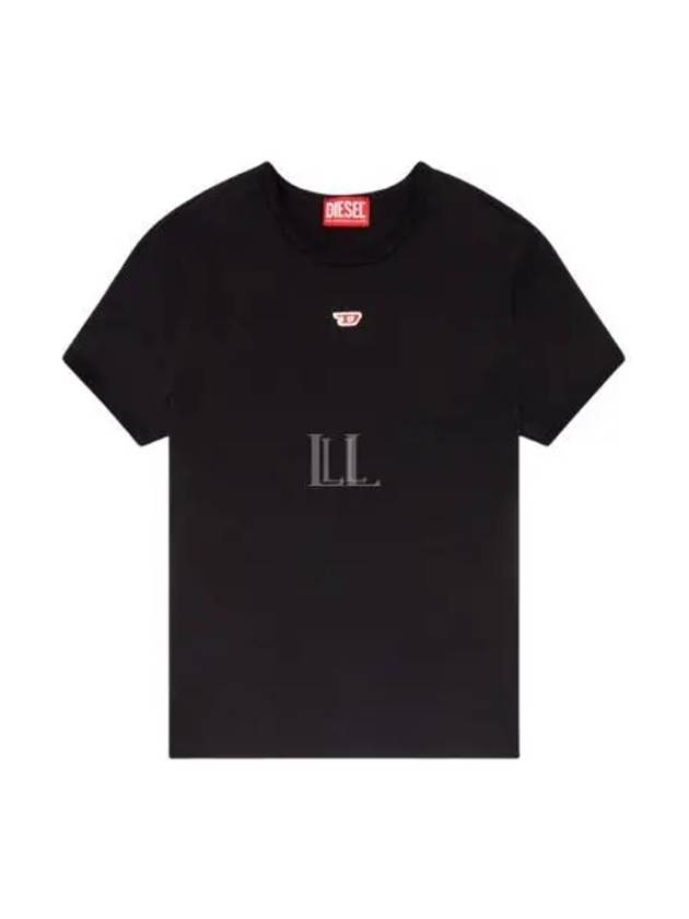 T Uncutie Long D Short Sleeve T-Shirt Black - DIESEL - BALAAN 2