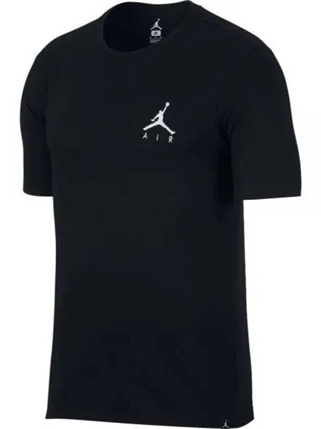 Jordan Jumpman Air Short Sleeve T-Shirt Black - NIKE - BALAAN 2